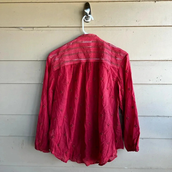 Maeve by Anthropologie Boho Button Down Shirt - Size XS - Picture 6 of 6